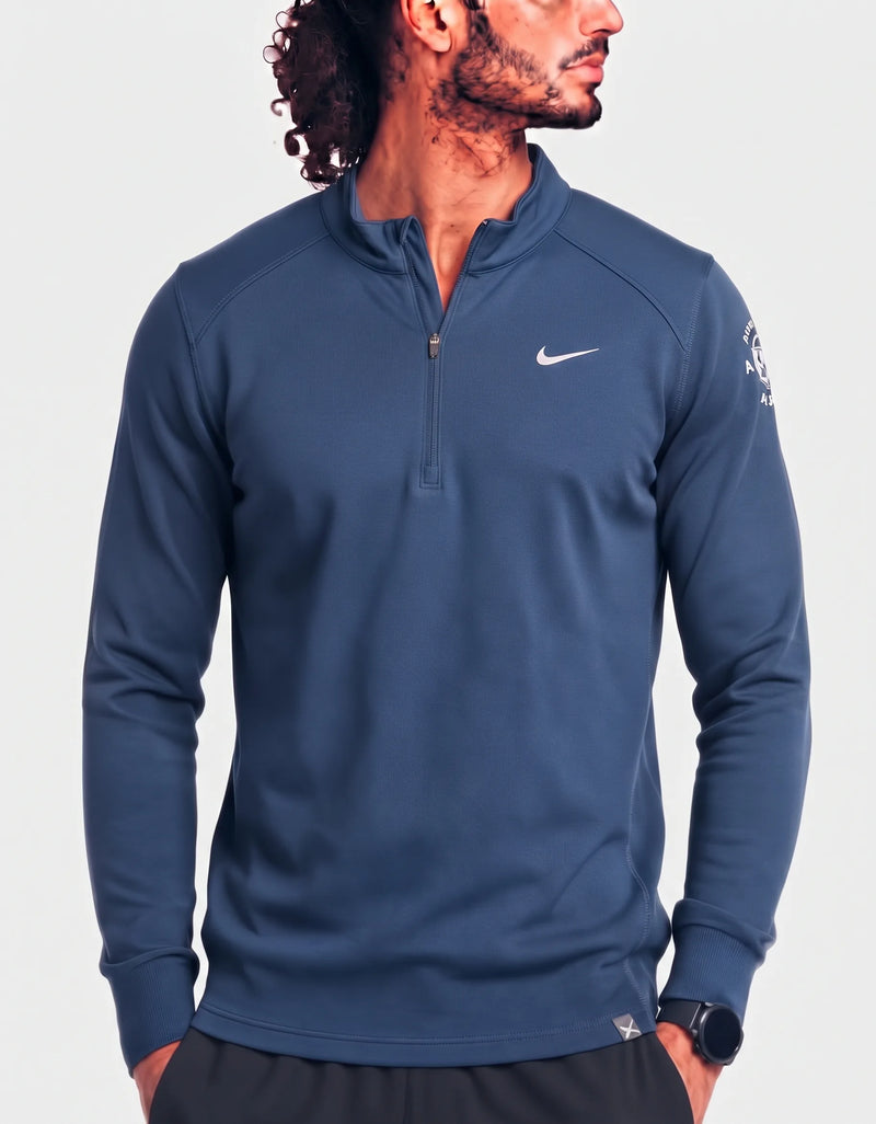 Nike Men Polyester Blue Sweatshirt L