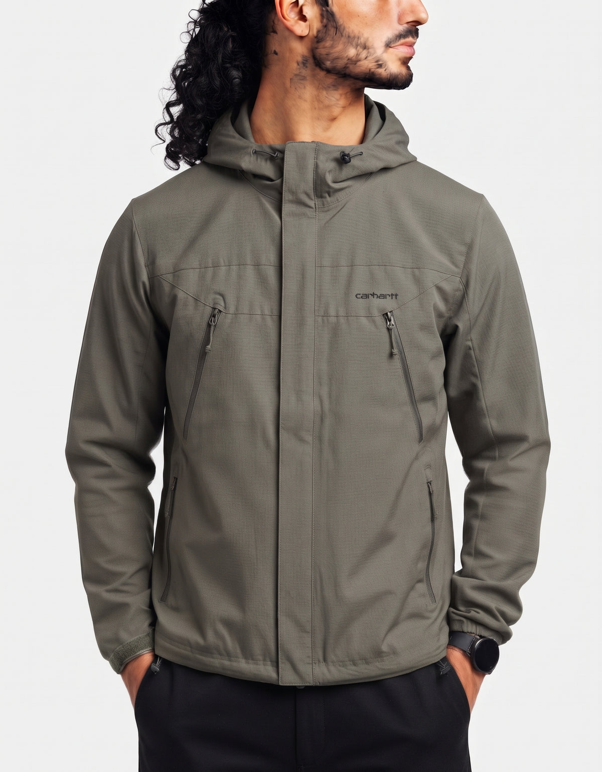 Carhartt Men Gray Jacket