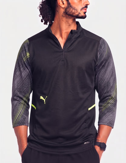 Puma Unisex Sport Black Sweatshirt M — 18–19 in Chest