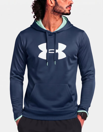 Under Armour Men Polyester Navy Hoodie M