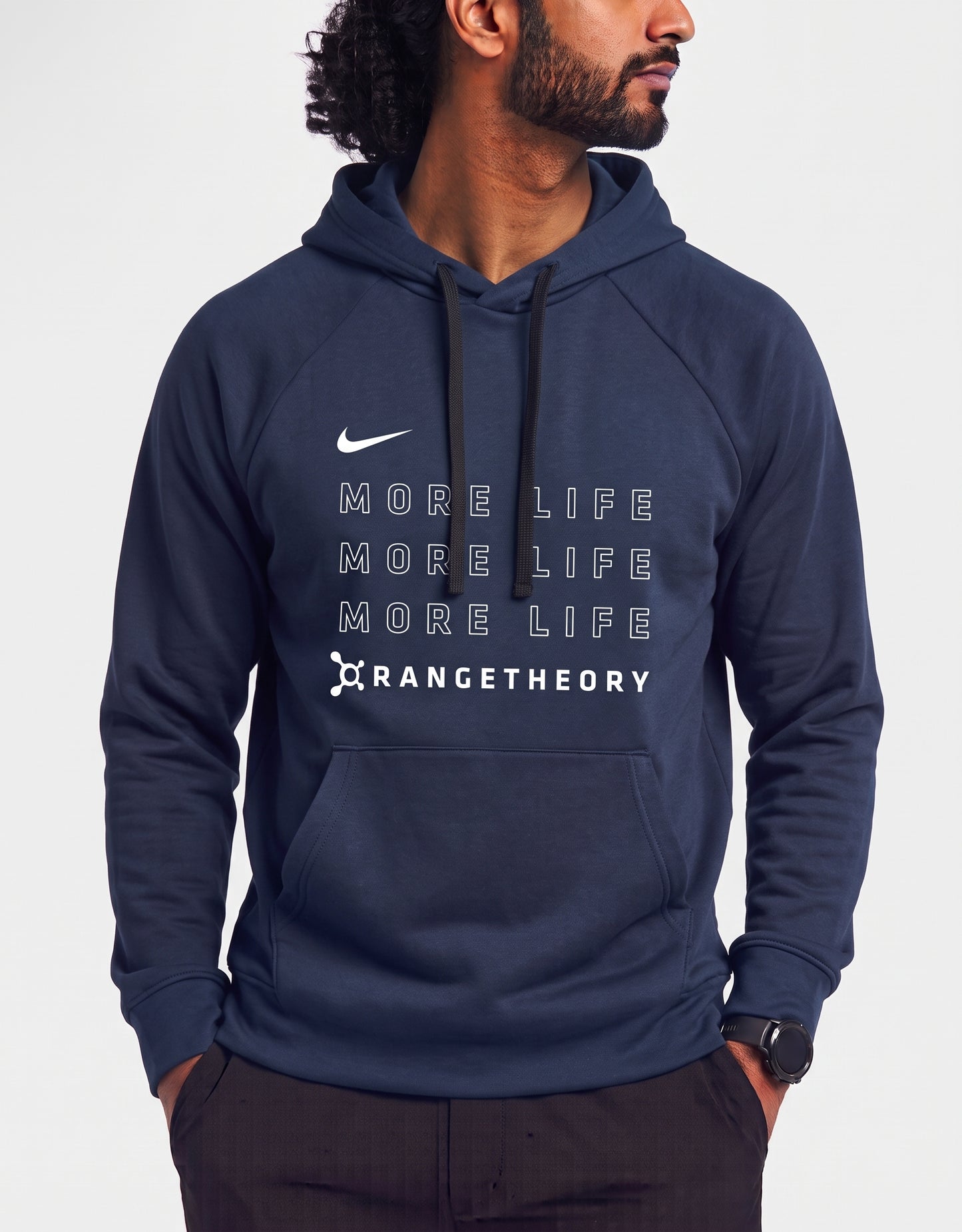 Nike Men Sport Blue Hoodie M