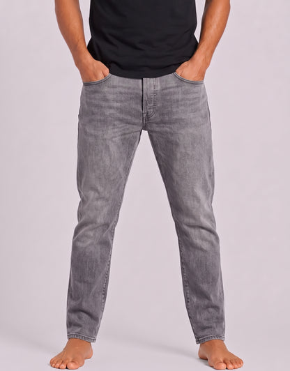 Levi's 501 Men Gray Cotton Jeans
