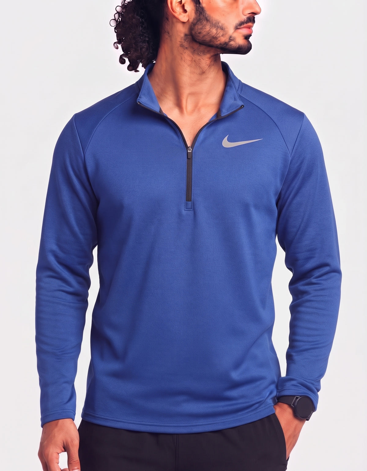 Nike men blue sweatshirt, Medium, 22–23 in chest — product image 1