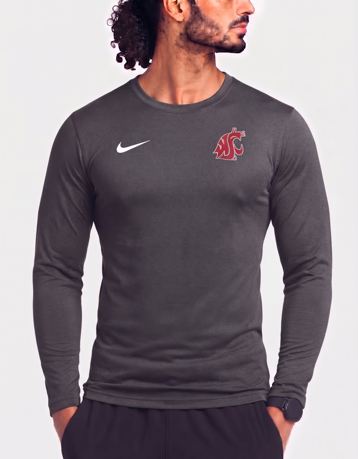 Nike men gray sweatshirt, X Large, 23–24 in chest — product image 1
