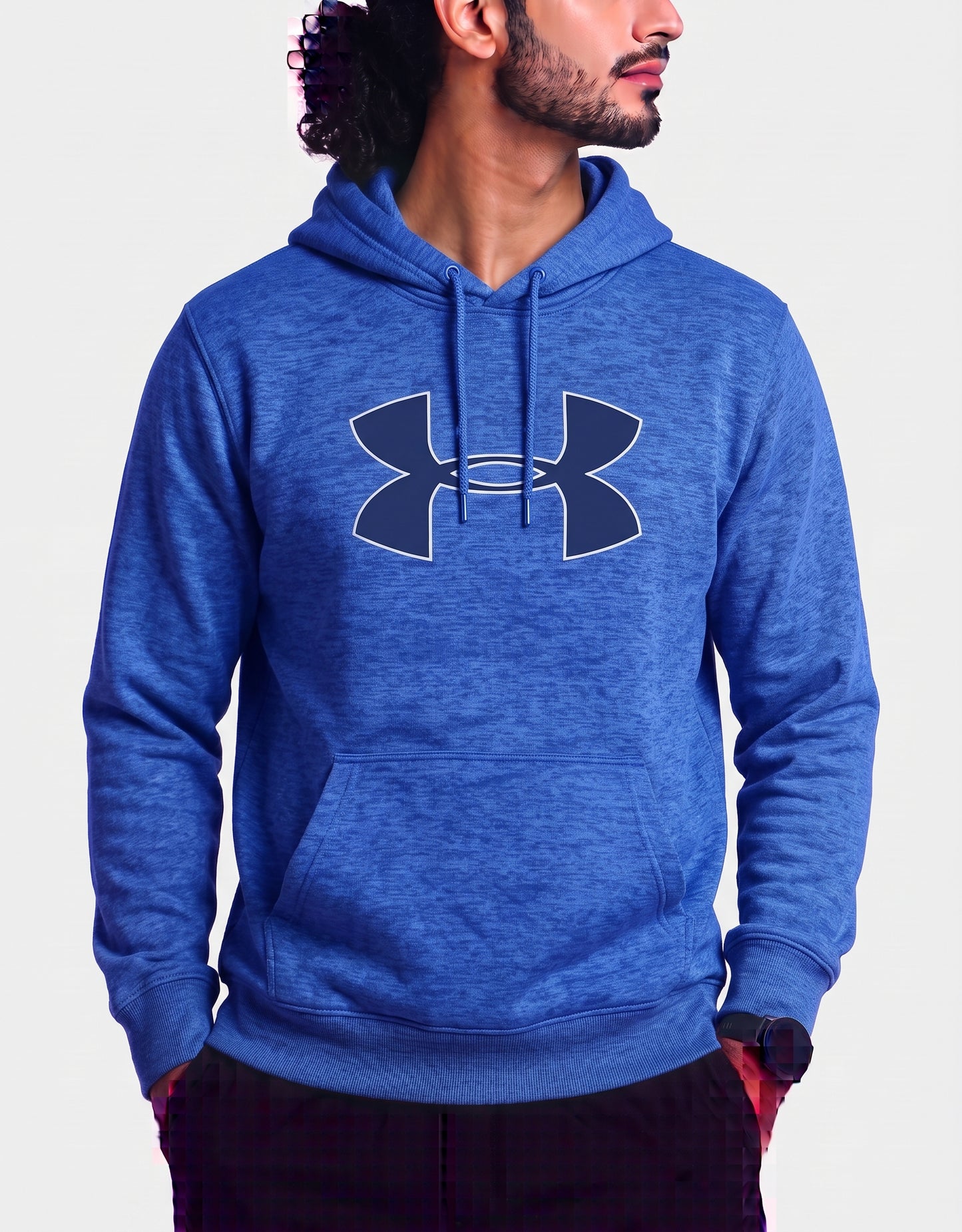 Under Armour Men Sport Blue Hoodie M