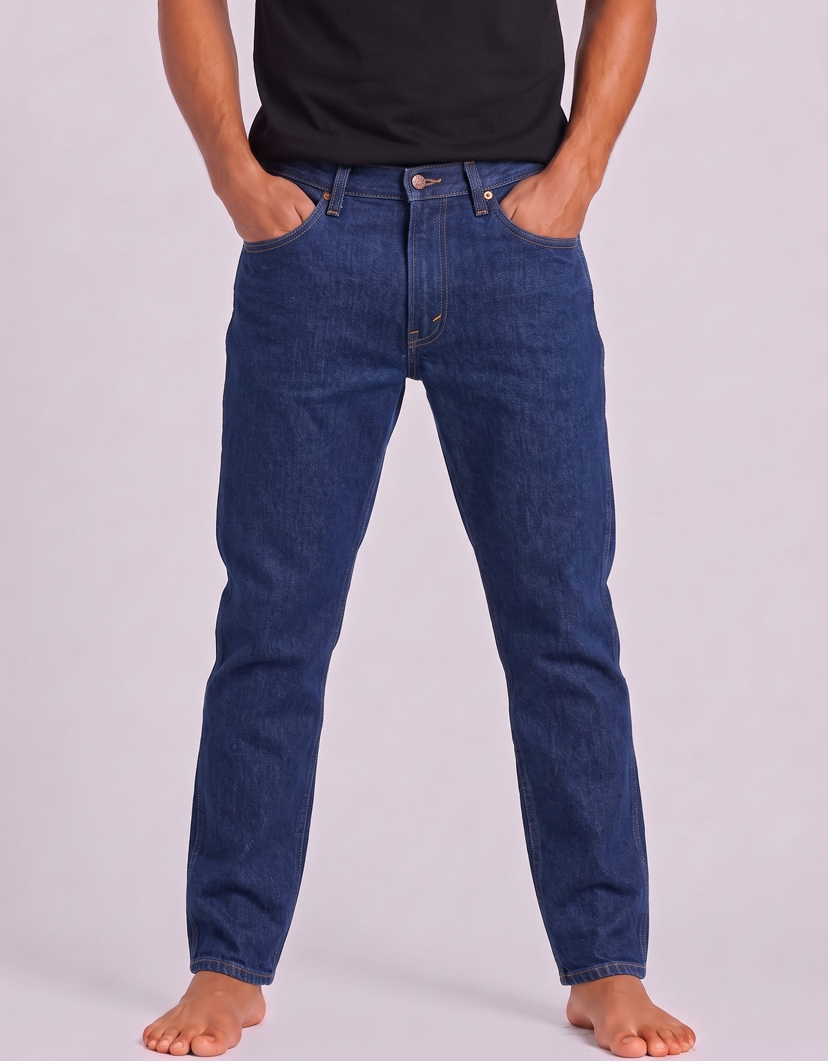 Rustler Men Blue Denim Jeans L