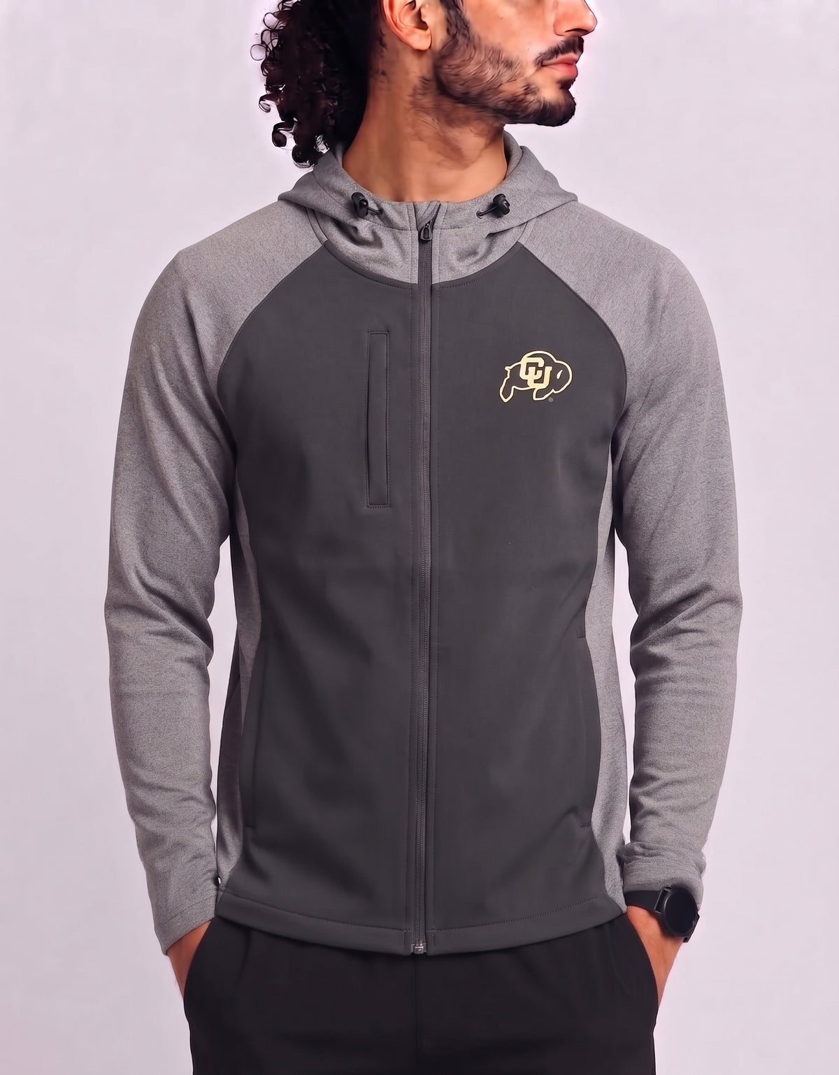Hollloway Men Black Jacket