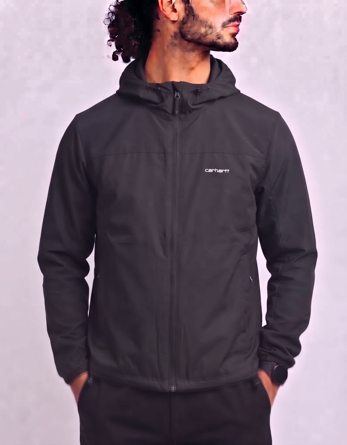 Carhartt Men Black Windbreaker