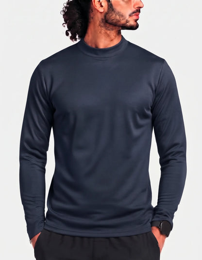 Starter Men Polyester Navy Sweatshirt L