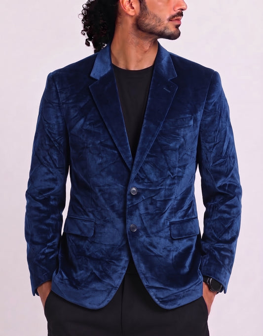 Paul Smith Men Valvet Blue Coat S