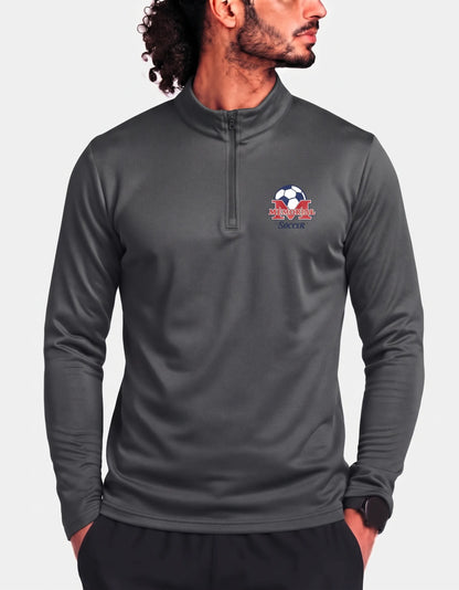 Sport Tek Men Polyester Gray Sweatshirt XL