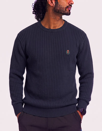 Chaps Men Wool Blue Sweater XL