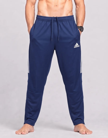 Adidas Men Polyester Navy Sport Trouser XL