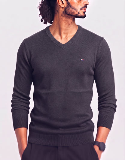 Tommy Hilfiger Men Black Sweater M