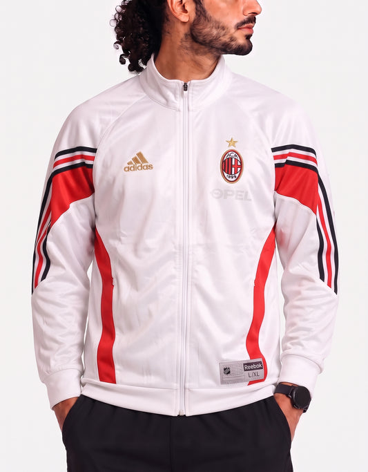 Adidas Men Sport White Windbreaker