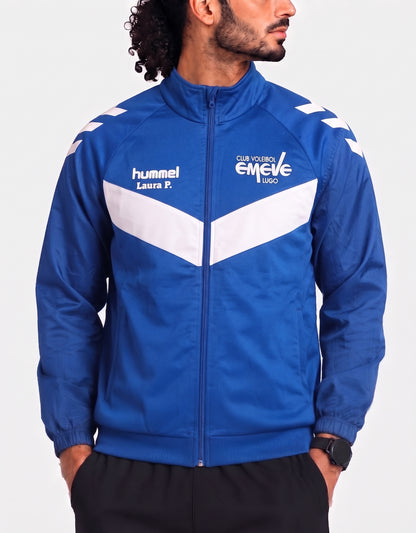 Hummel Men Sport Blue Zipper S