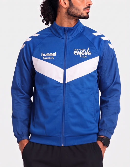 Hummel Men Sport Blue Zipper S