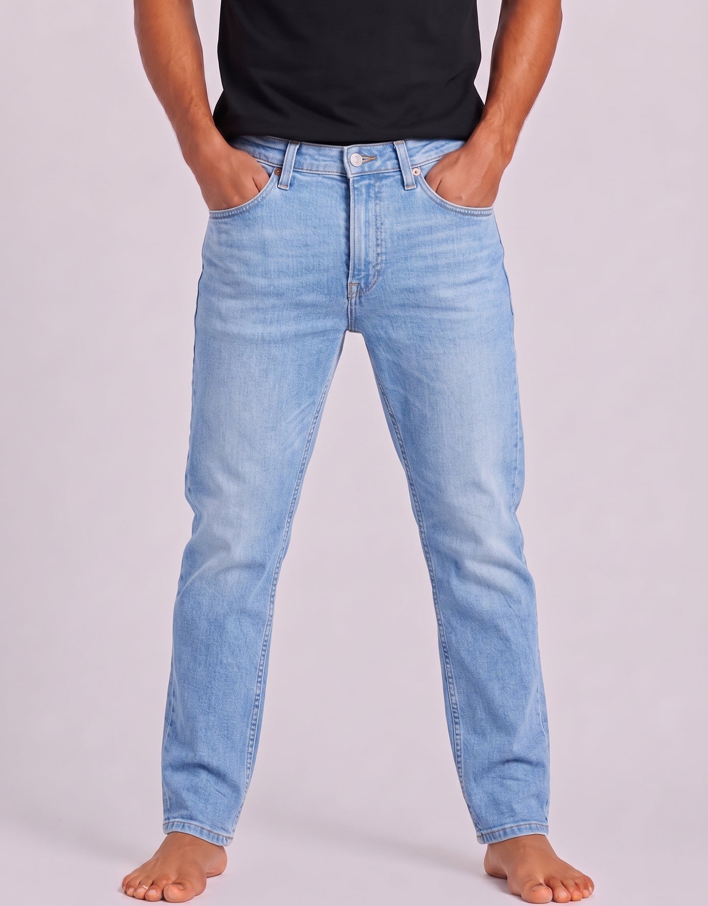 Levi's 514 Men Gray Denim Jeans