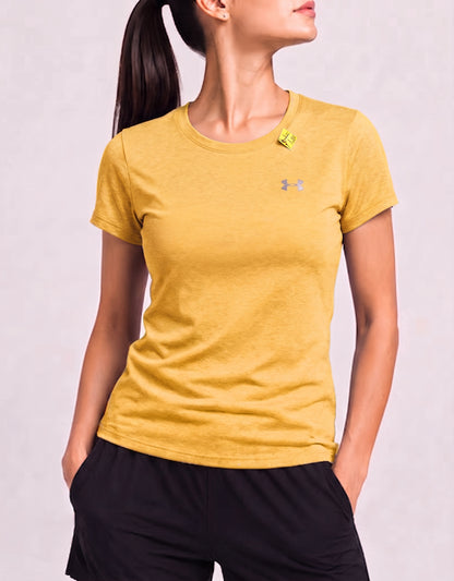 Under Armour Women Sport Orange T Shirt S