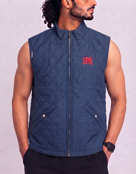 Brooks Brother Men Blue Vest Jacket