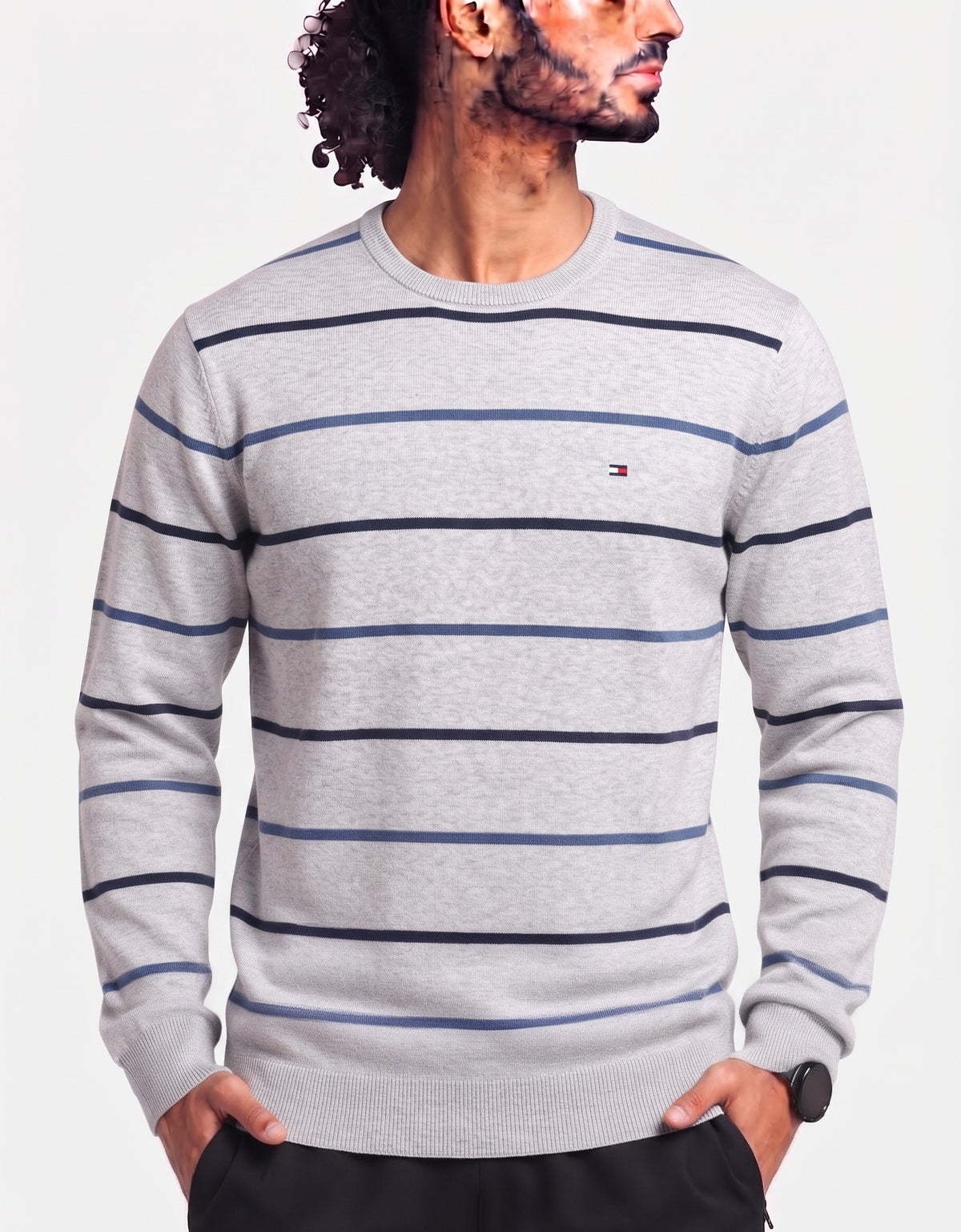 Tommy Hilfiger Men Blue Sweater M – Preloved Labels