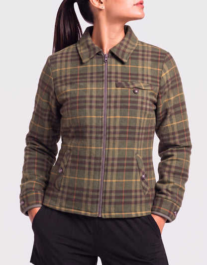 Dudley Women Green Jacket 2XL