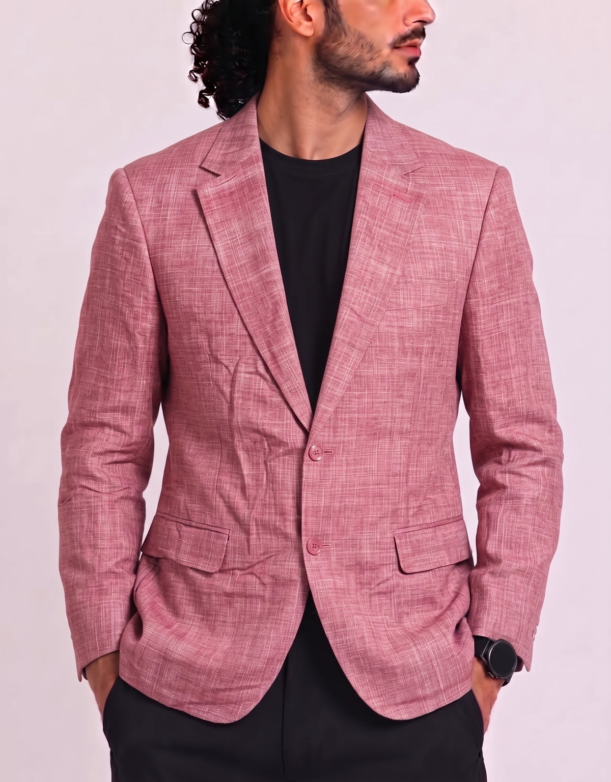 Canali Men Cotton Mahron Coat M