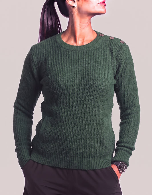 Barbour Women Green Sweater M – Preloved Labels