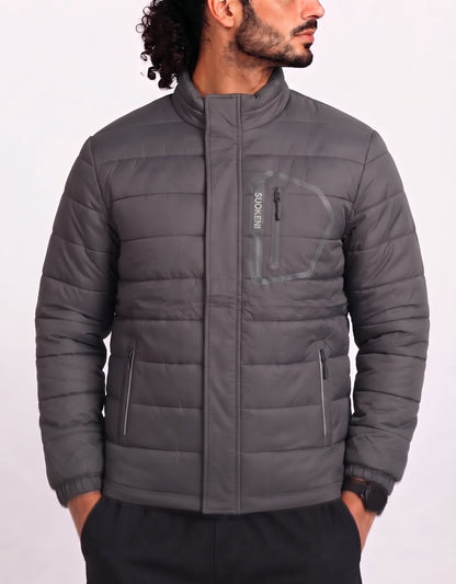 Suokeni Men Black Jacket