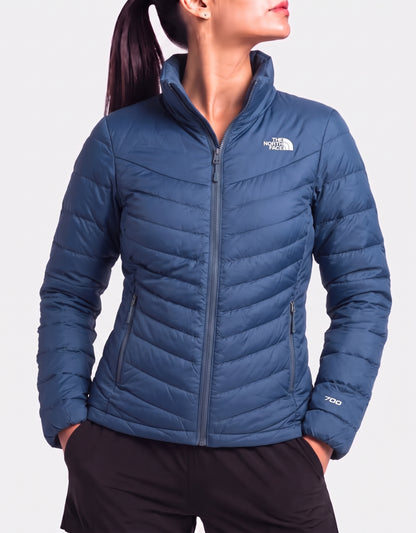 The North Face 700 Fill Women Blue Puffer Jacket