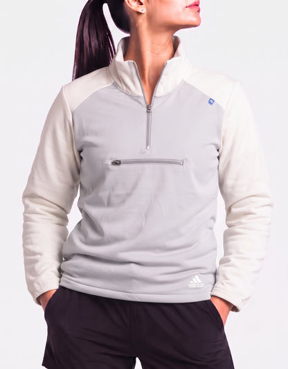 Adidas Women Cream Sweatshirt