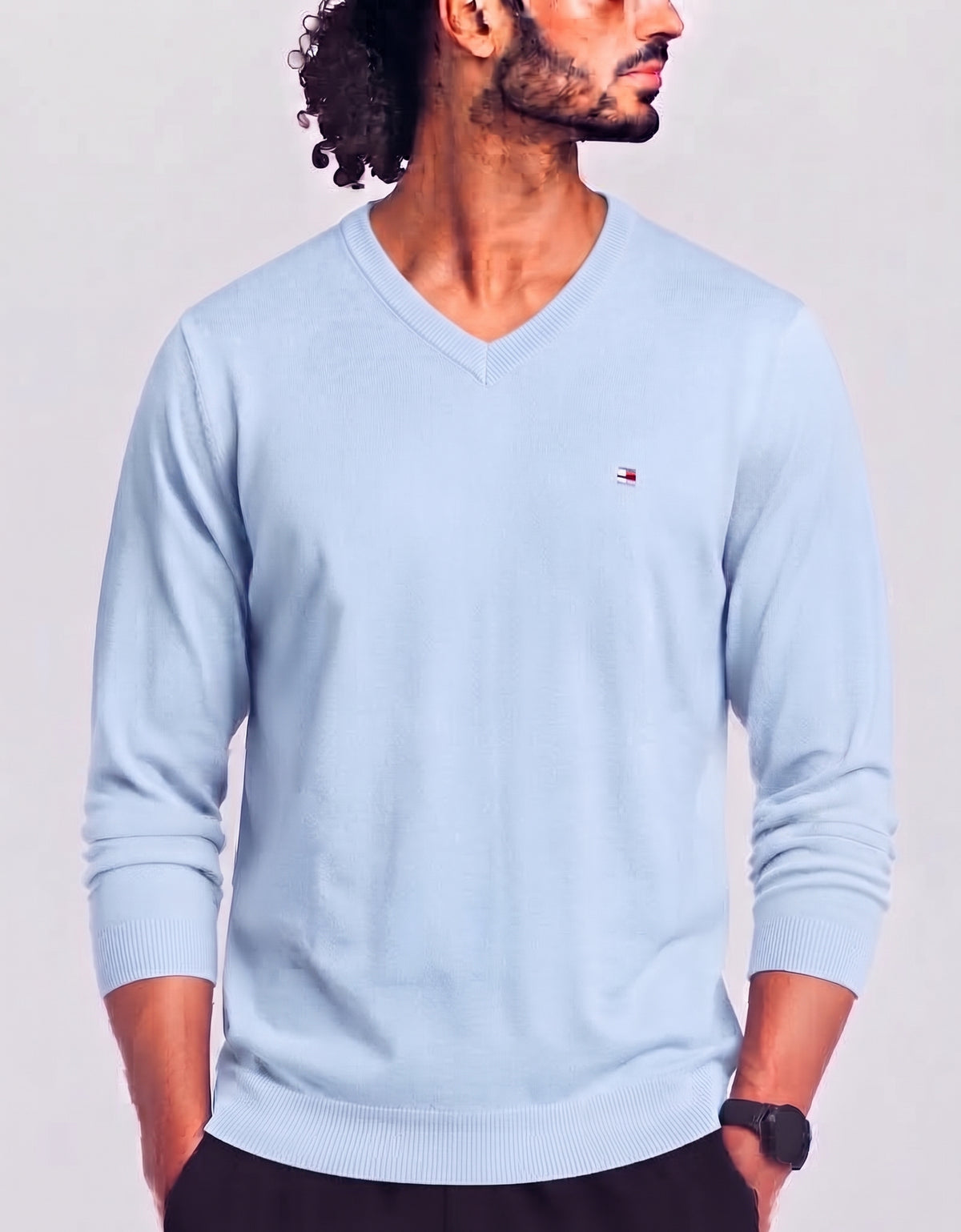 Tommy Hilfiger Men Blue Sweater S