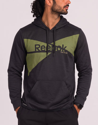 Reebok Men Sport Black Hoodie XL