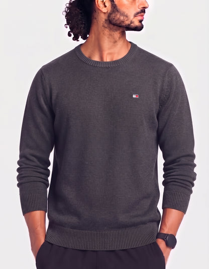 Tommy Hilfiger Men Black Sweater L