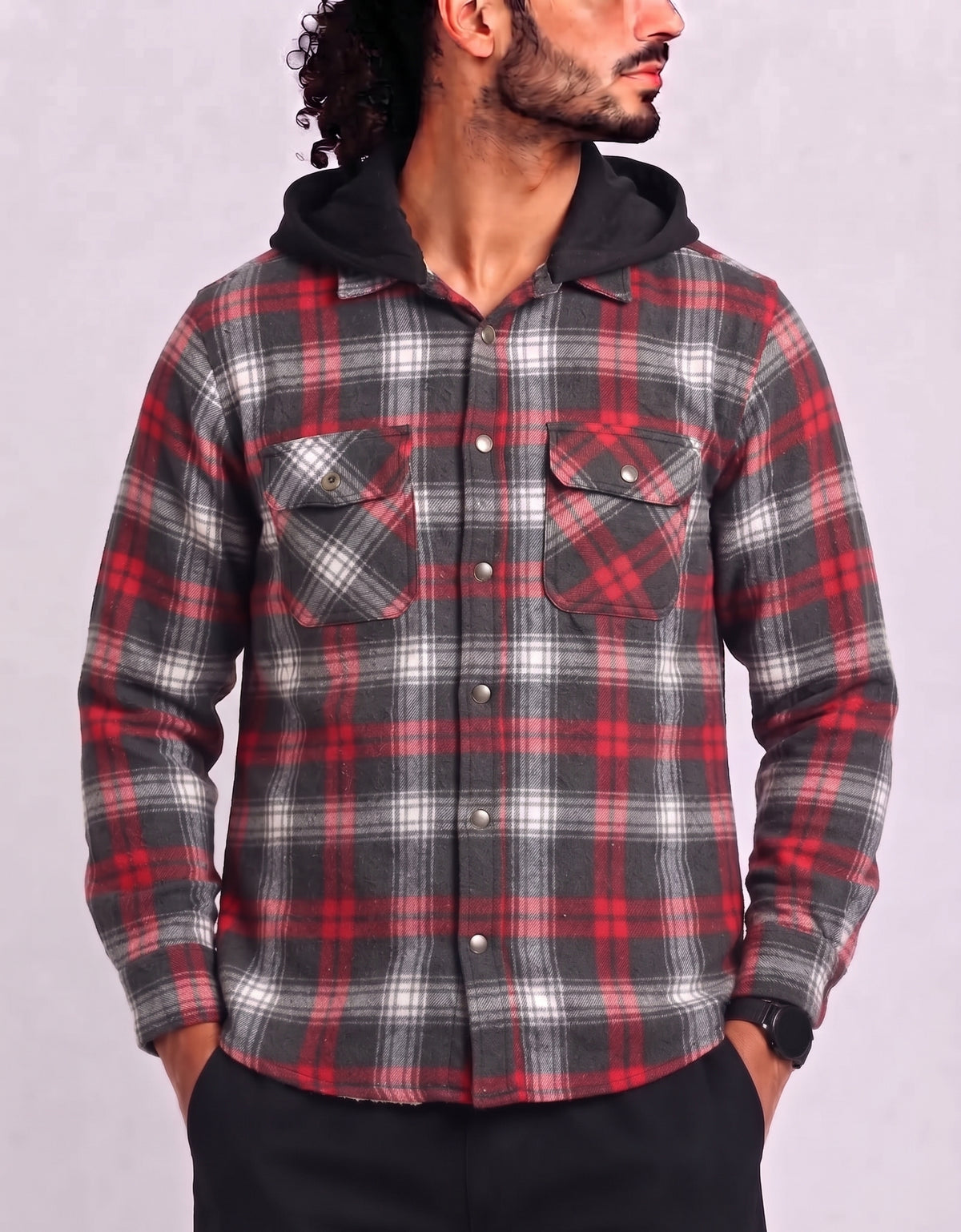 Sports Wear Men Red Jacket