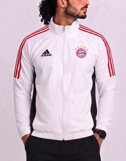 Adidas Men Sport White Windbreaker