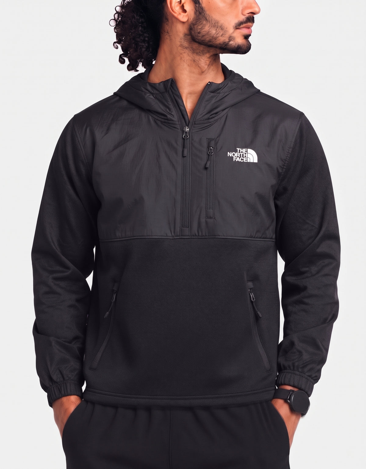 The North Face Men Black Sweatshirt