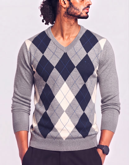 Tommy Hilfiger Men Gray Sweater S