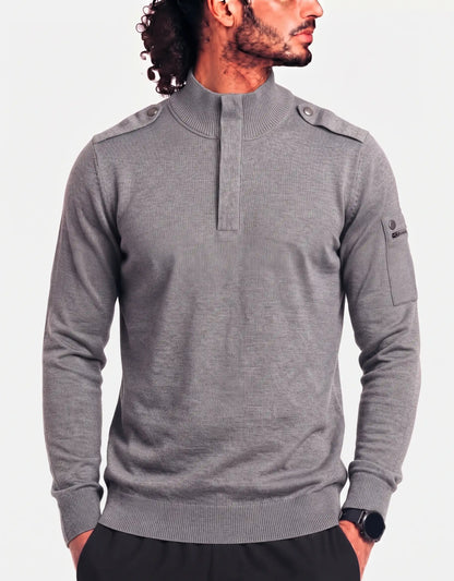 Banana Republic Men Acrylic Gray Beige Sweater XL