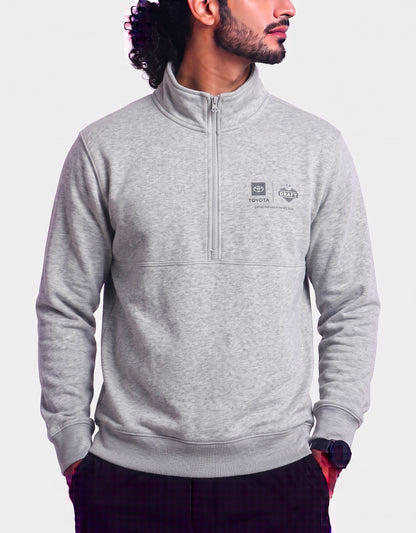 Nike Men Cotton Fleece Gray Sweatshirt M