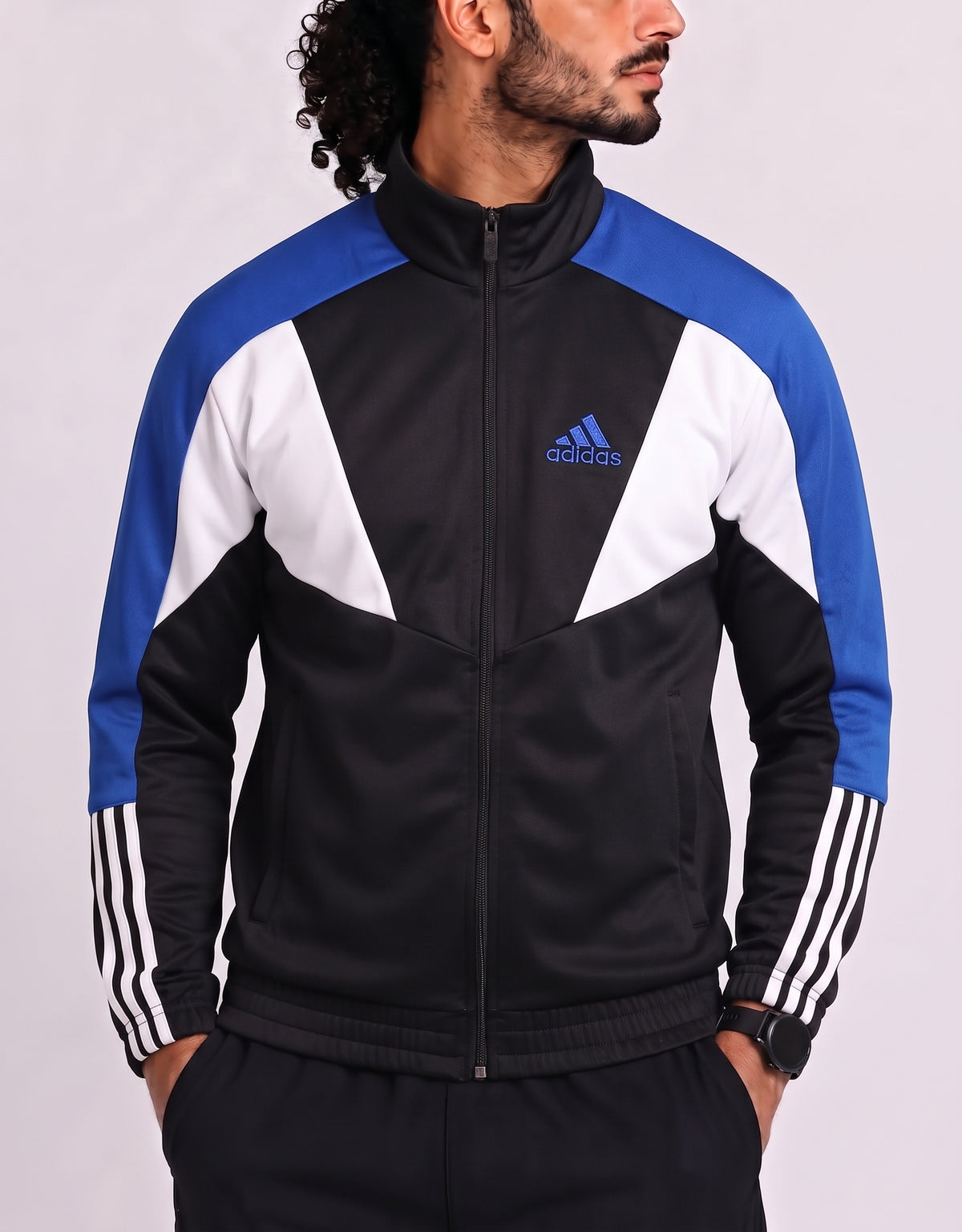 Adidas Sport Blue Men Windbreaker M