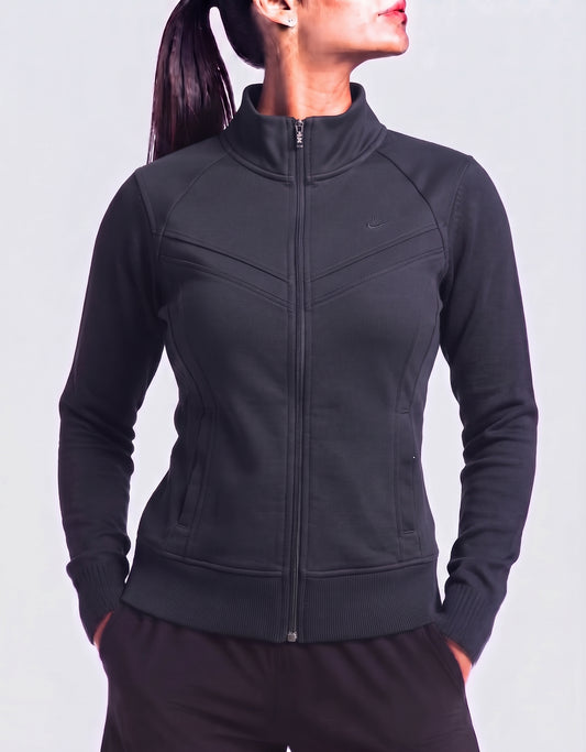 Nike Women Black Sport Zipper S – Preloved Labels