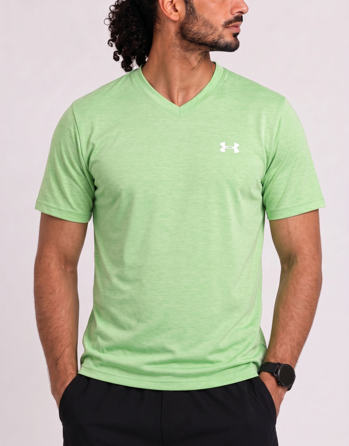Under Armour Men Sport Green T Shirt M