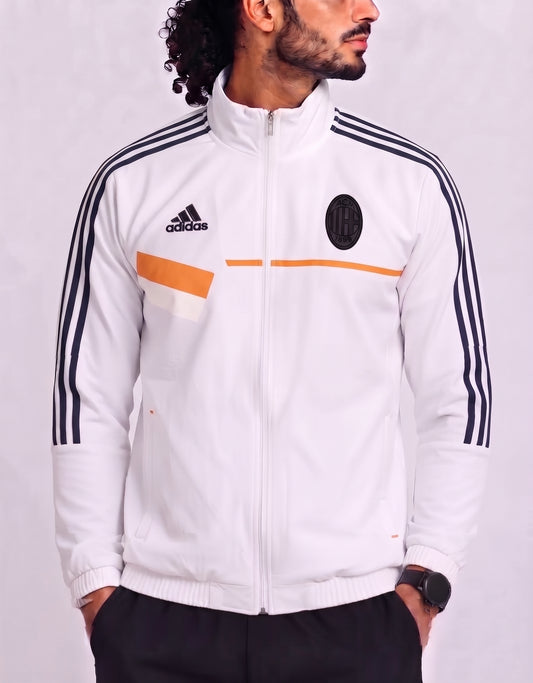 Adidas Men Sport White Windbreaker