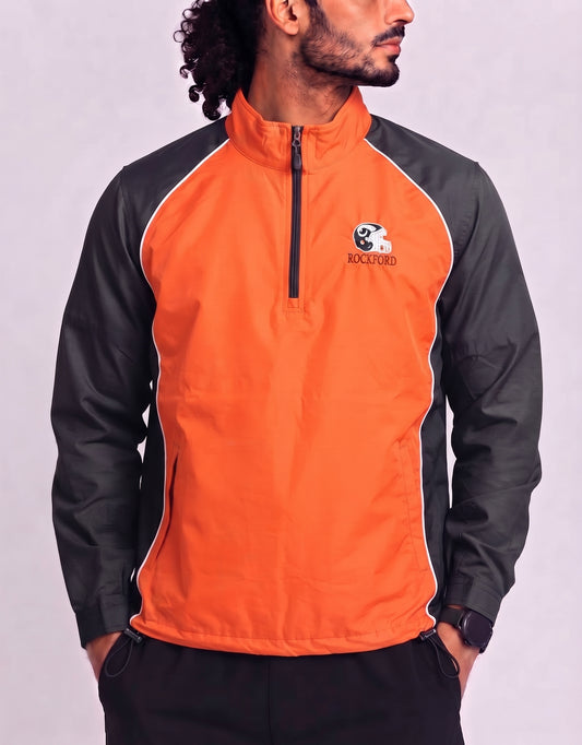 Holloway Men Orange Sport Windbreaker