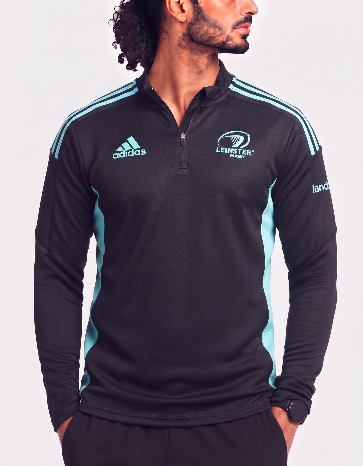 Adidas men green sweatshirt, Large, 24–25 in chest — product image 1
