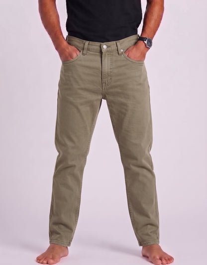 Levi's 505 Men Green Cotton Jeans