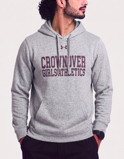 Under Armour Men Cotton Fleece Gray Hoodie S
