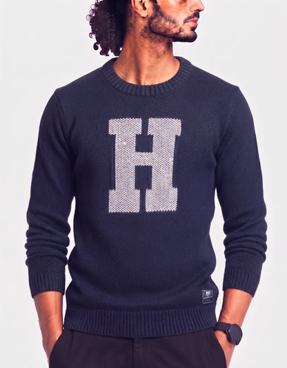 Tommy Hilfiger Men Blue Sweater L