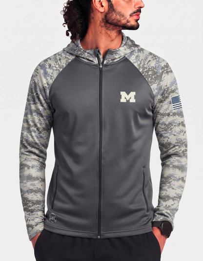 Colosseum Men Polyester Gray Zipper M